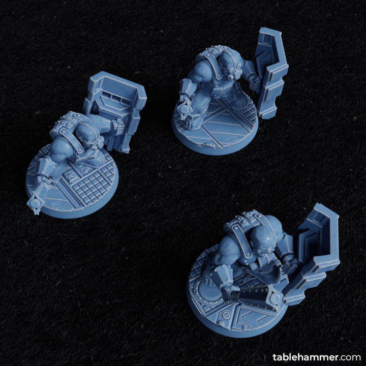 Ogre crushers - ogre heavy infantry crusher melee | STL Files - Tablehammer