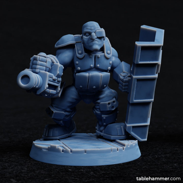 Ogre fireteam - ogre heavy fire team | STL Files - Tablehammer