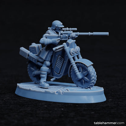 Combineer Surveyor Jim - Bike sniper scout | STL Files - Tablehammer