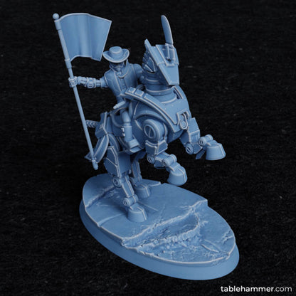 Eric Accell - Human leader cavalry cowboy | STL Files - Tablehammer