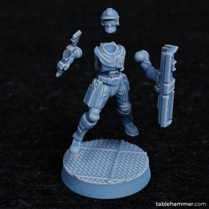 Combineers Melee - human engineers melee | STL Files - Tablehammer