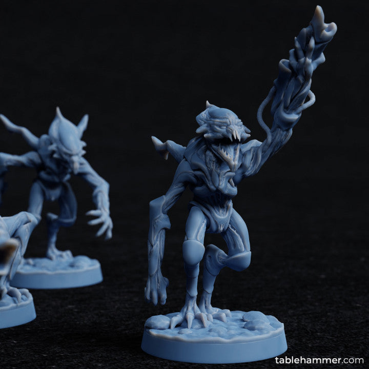 Voidborne Daemonids Gun bearers | STL Files - Tablehammer