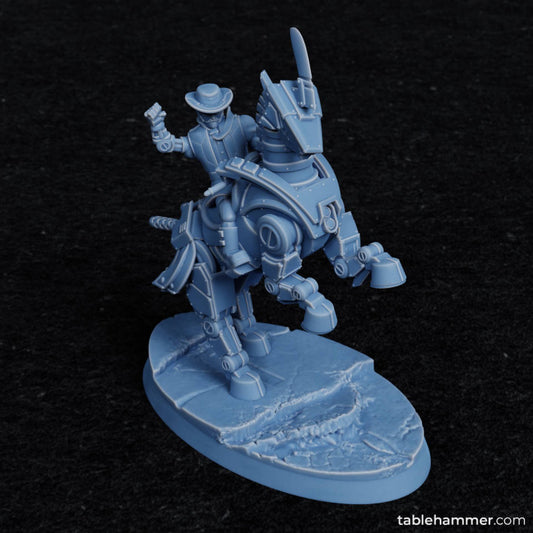 Eric Accell - Human leader cavalry cowboy | STL Files - Tablehammer