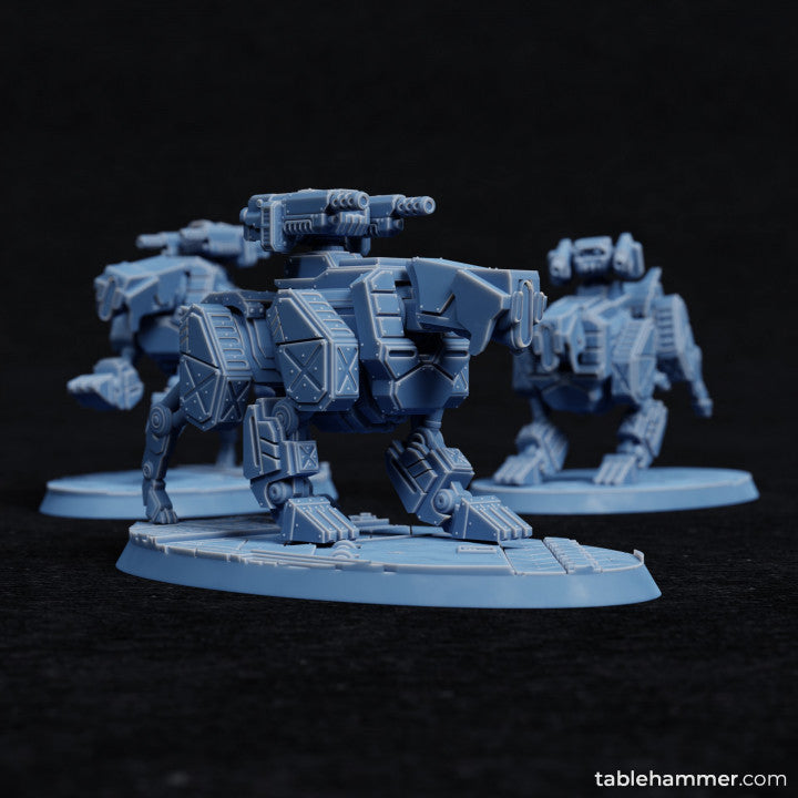 B.F.D.O.G.S - Dog heavy drones | STL Files - Tablehammer