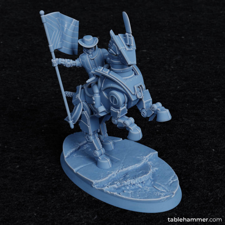 Eric Accell - Human leader cavalry cowboy | STL Files - Tablehammer