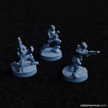 Combineer Saboteurs - human demolition team | STL Files - Tablehammer