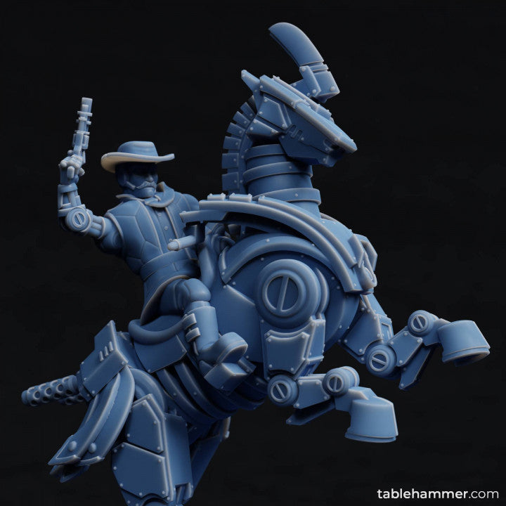 Eric Accell - Human leader cavalry cowboy | STL Files - Tablehammer