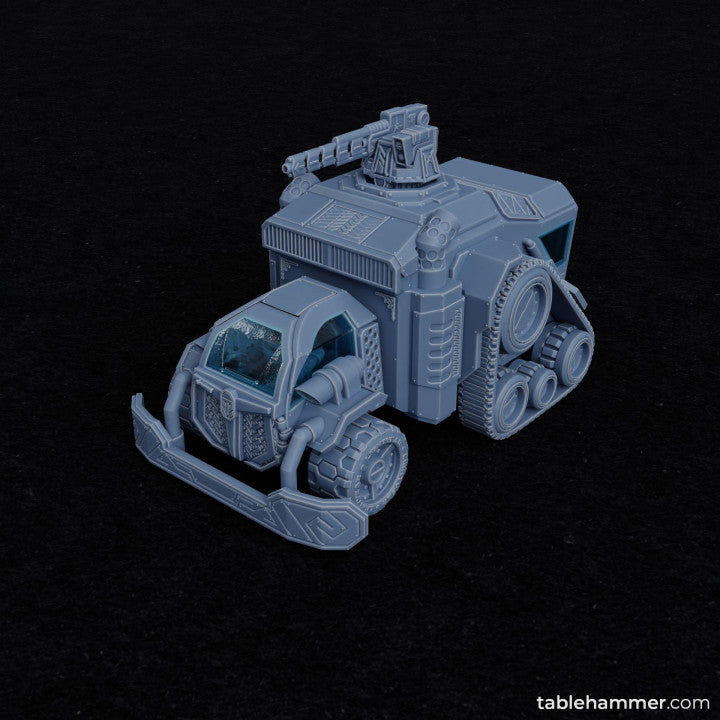 Dwarven Armoured Personell Carrier (Space Dwarf APC) | STL Files - Tablehammer