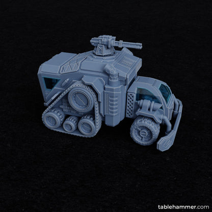 Dwarven Armoured Personell Carrier (Space Dwarf APC) | STL Files - Tablehammer