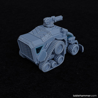 Dwarven Armoured Personell Carrier (Space Dwarf APC) | STL Files - Tablehammer