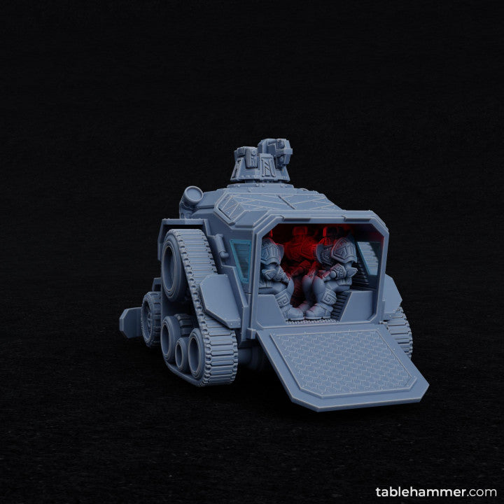 Dwarven Armoured Personell Carrier (Space Dwarf APC) | STL Files - Tablehammer