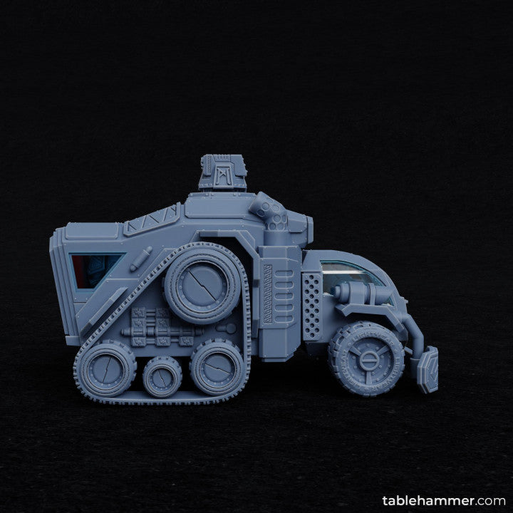 Dwarven Armoured Personell Carrier (Space Dwarf APC) | STL Files - Tablehammer