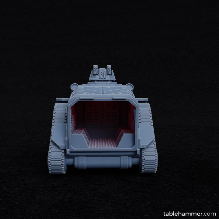 Dwarven Armoured Personell Carrier (Space Dwarf APC) | STL Files - Tablehammer