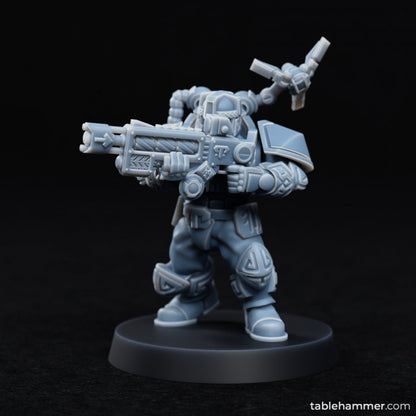 Specialists (modular heavy weapon space dwarves) | STL Files - Tablehammer