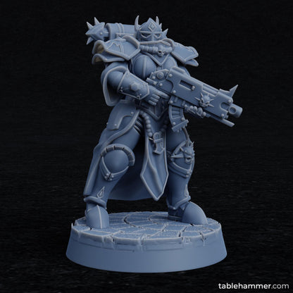 Empyrian Space Sisters (Female human super soldiers) | STL Files - Tablehammer