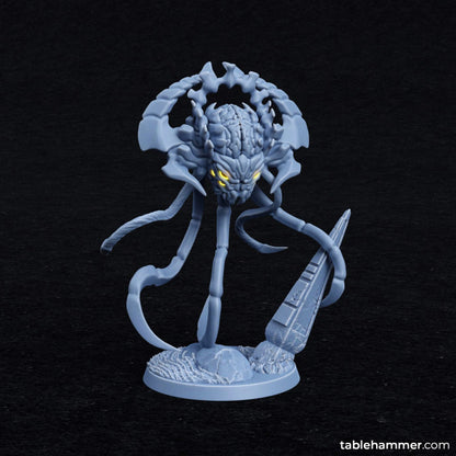 Voidweft Seers – demonic brain aliens | STL Files - Tablehammer