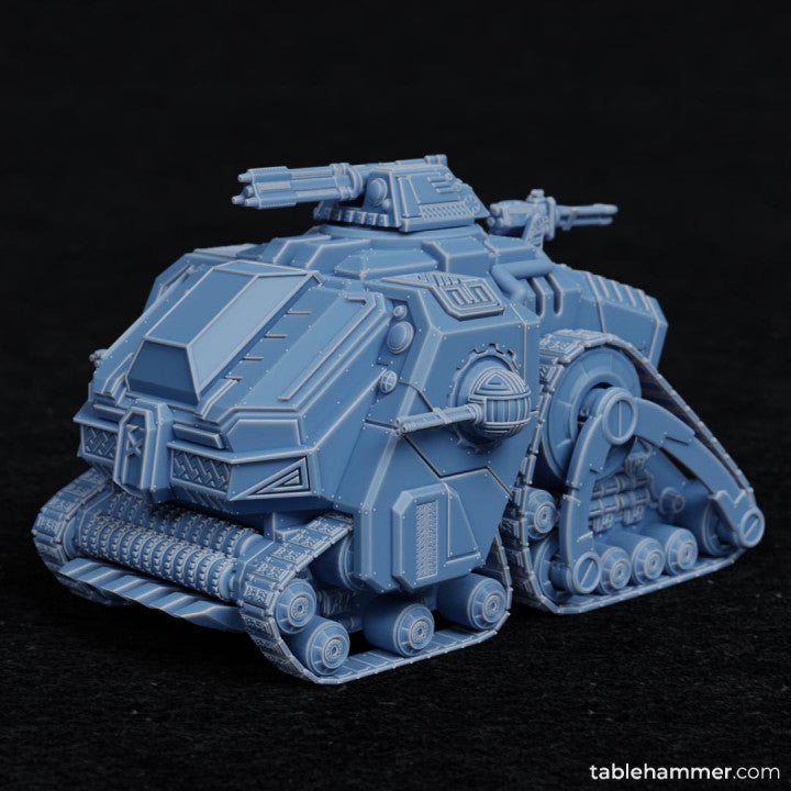 Buffalo - Fortified dwarf combat tank fortress | STL Files - Tablehammer