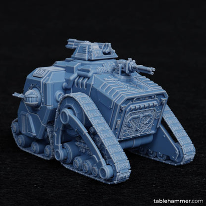 Buffalo - Fortified dwarf combat tank fortress | STL Files - Tablehammer