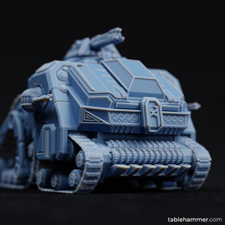 Buffalo - Fortified dwarf combat tank fortress | STL Files - Tablehammer