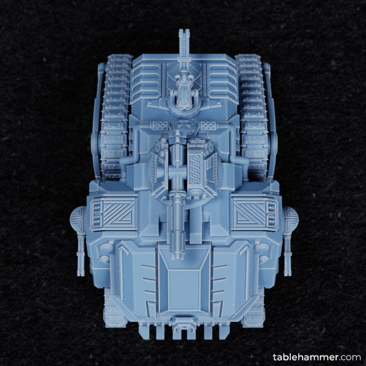 Buffalo - Fortified dwarf combat tank fortress | STL Files - Tablehammer