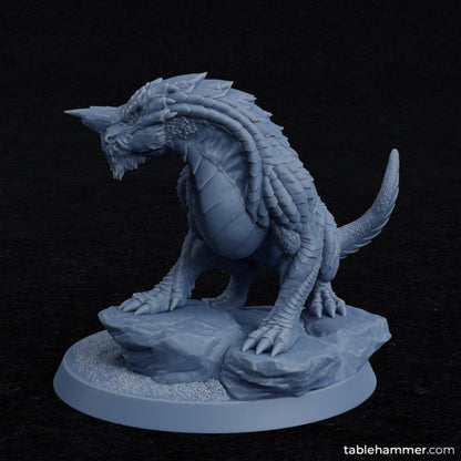 Ignitius the Helldrake (Drake/Dragon/Lizard creature) - Tablehammer