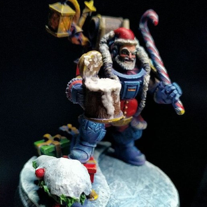 Santa Dwarf – free christmas model | STL Files - Tablehammer