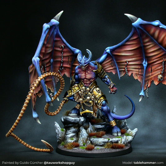 Evolved Ambassador Demon - modular winged demon set | STL Files - Tablehammer