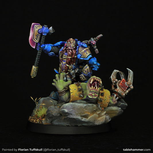 Hågen Hogslayer - Space Dwarf King | STL Files - Tablehammer