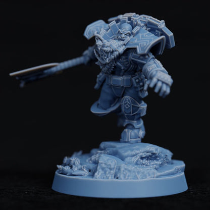 Grimdil - Dwarf smash captain | STL Files - Tablehammer