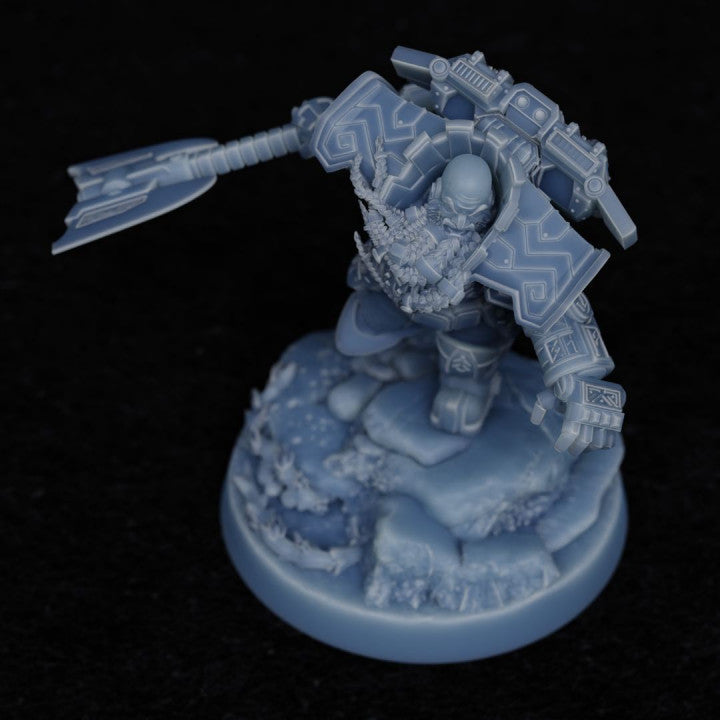 Grimdil - Dwarf smash captain | STL Files - Tablehammer