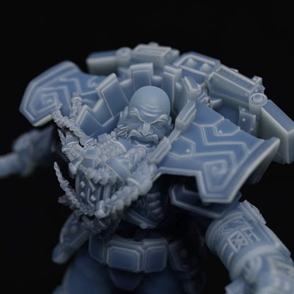 Grimdil - Dwarf smash captain | STL Files - Tablehammer