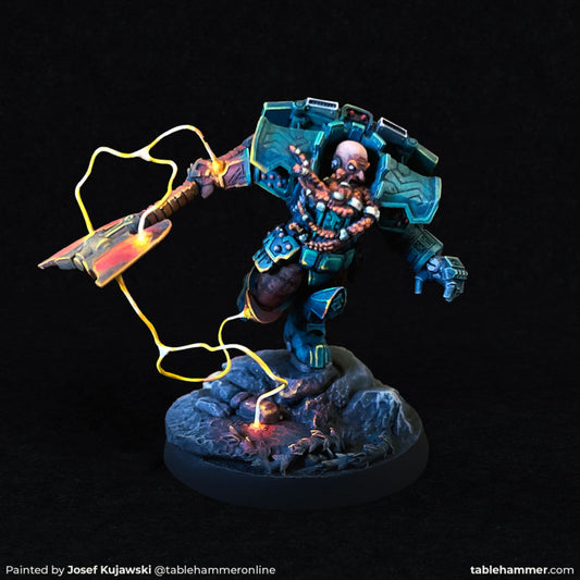 Grimdil - Dwarf smash captain | STL Files - Tablehammer