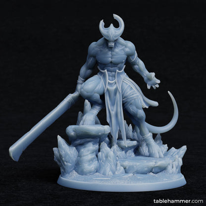 Evolved Ambassador Demon - modular winged demon set | STL Files - Tablehammer