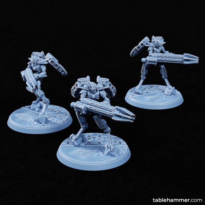 Heavy Destrukhtors (undead heavy weapon drop elite troops) | STL Files - Tablehammer