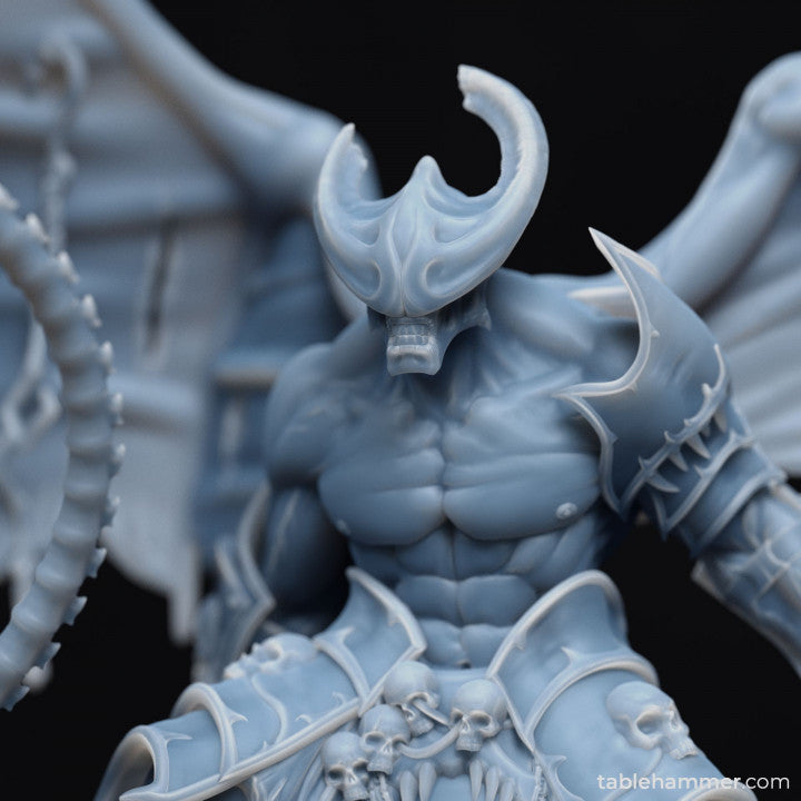 Evolved Ambassador Demon - modular winged demon set | STL Files - Tablehammer