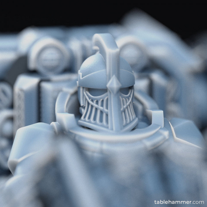 "Spearhead Cavalry" – Space dwarf bikers | STL Files - Tablehammer