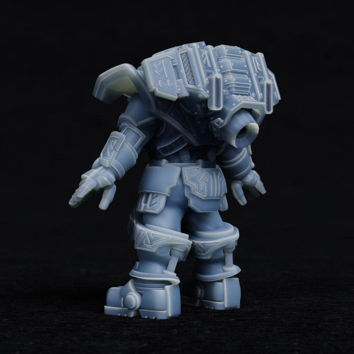 Jetpack / jump pack equipment pack for "Minotaurs" | STL Files - Tablehammer