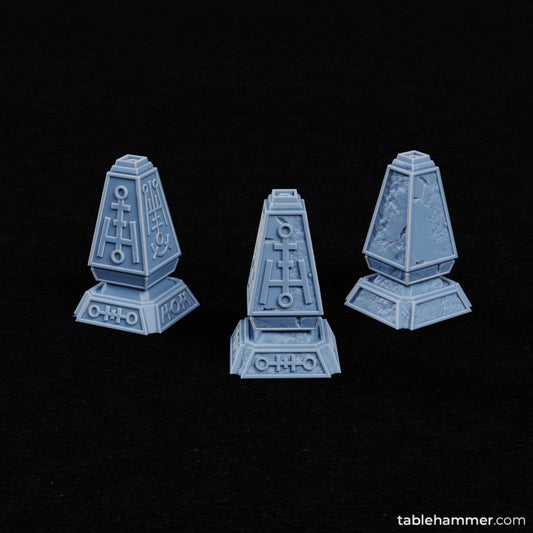 Obelisks (scenery terrain) | STL Files - Tablehammer