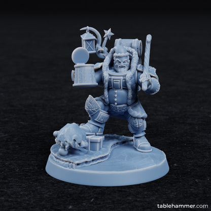 Santa Dwarf – free christmas model | STL Files - Tablehammer