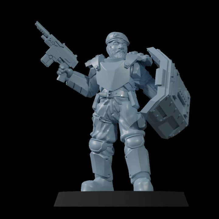 Factory Guard (including Jetpack troopers) | STL Files - Tablehammer