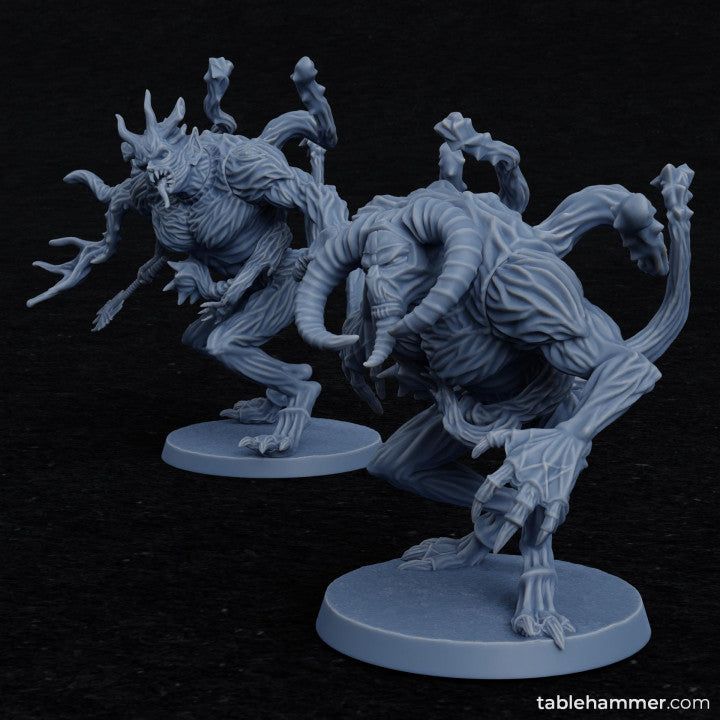 Abberation Void Spawns (demonic mutant creatures) | STL Files - Tablehammer