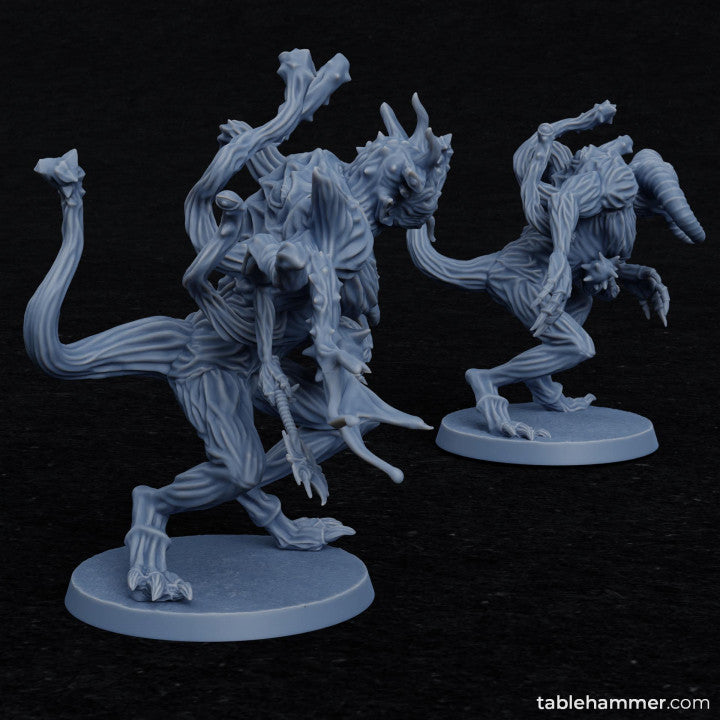 Abberation Void Spawns (demonic mutant creatures) | STL Files - Tablehammer